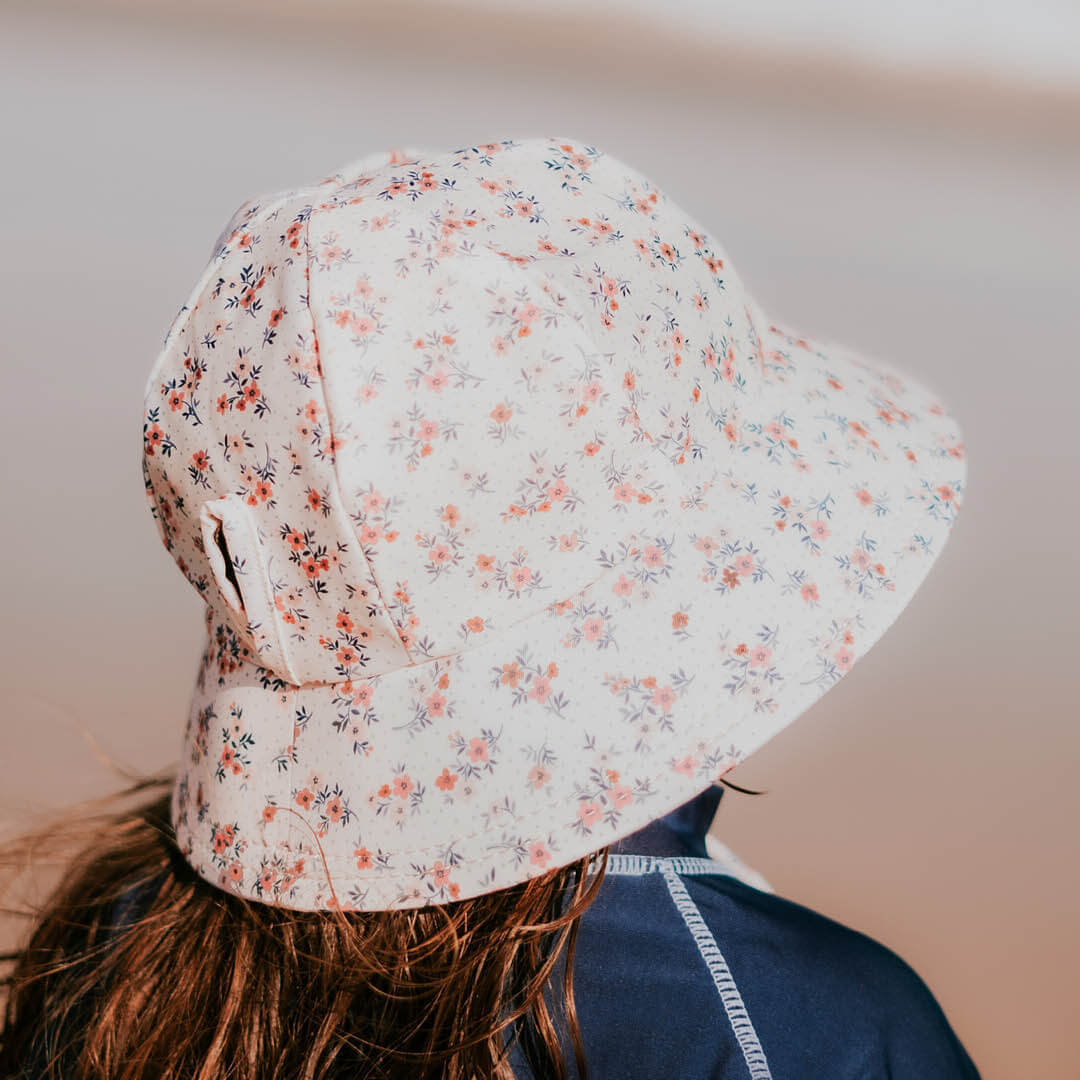 Bedhead Hats - Ponytail Swim Bucket Beach Hat - Floral