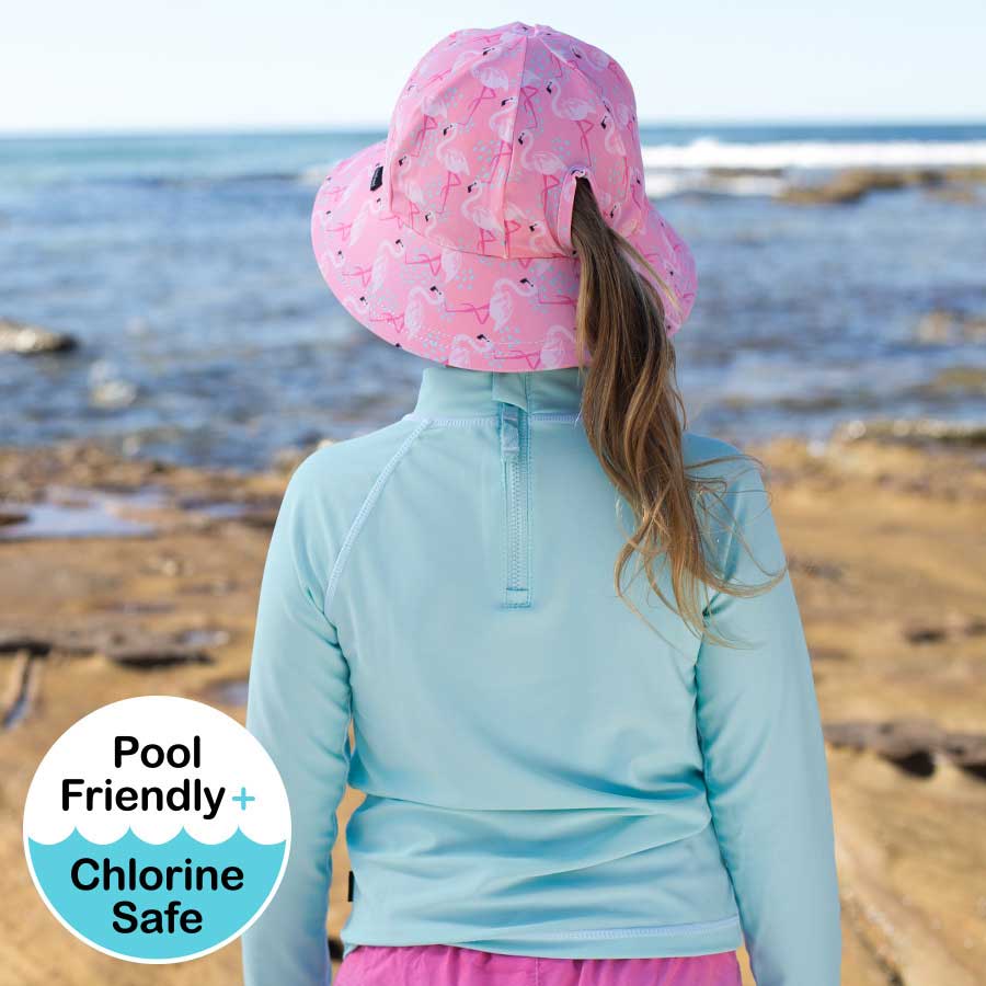 Bedhead Hats - Kids Rash Vest UPF50+ - Aqua