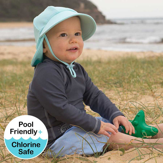 Bedhead Hats - Boys Rash Vest UPF50+ - Slate