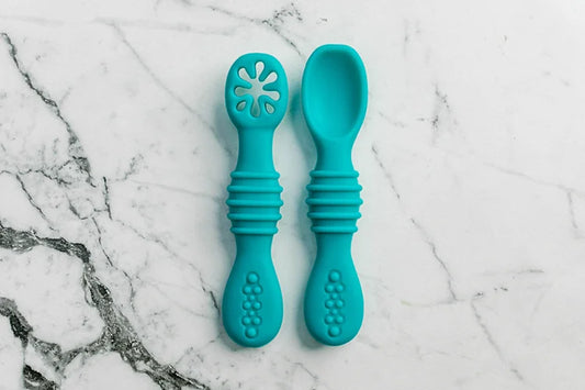Starting Solids Australia - Sticky Spoon Set - Serene Teal