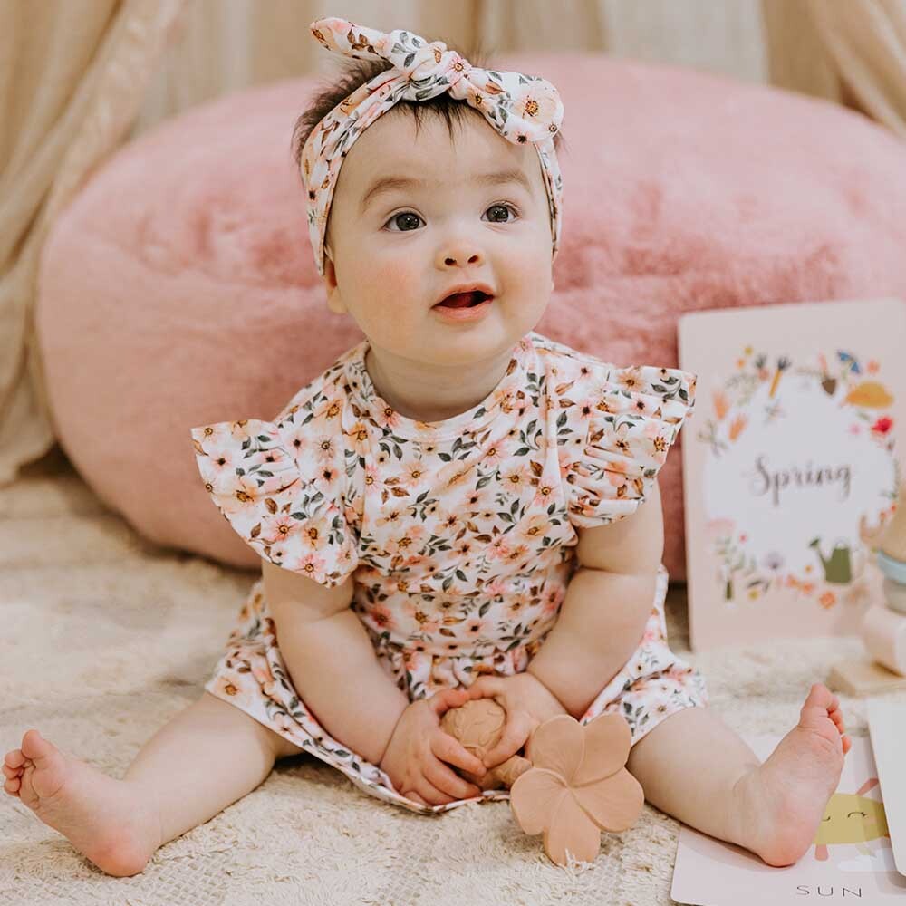 Snuggle Hunny Kids - Spring Floral - Organic Dress