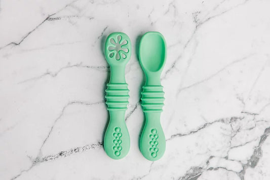 Starting Solids Australia - Sticky Spoon Set - Mint