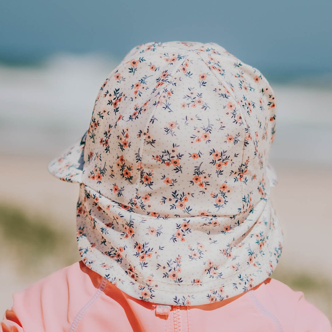Bedhead Hats - Kids Swim Legionnaire Hat - Floral