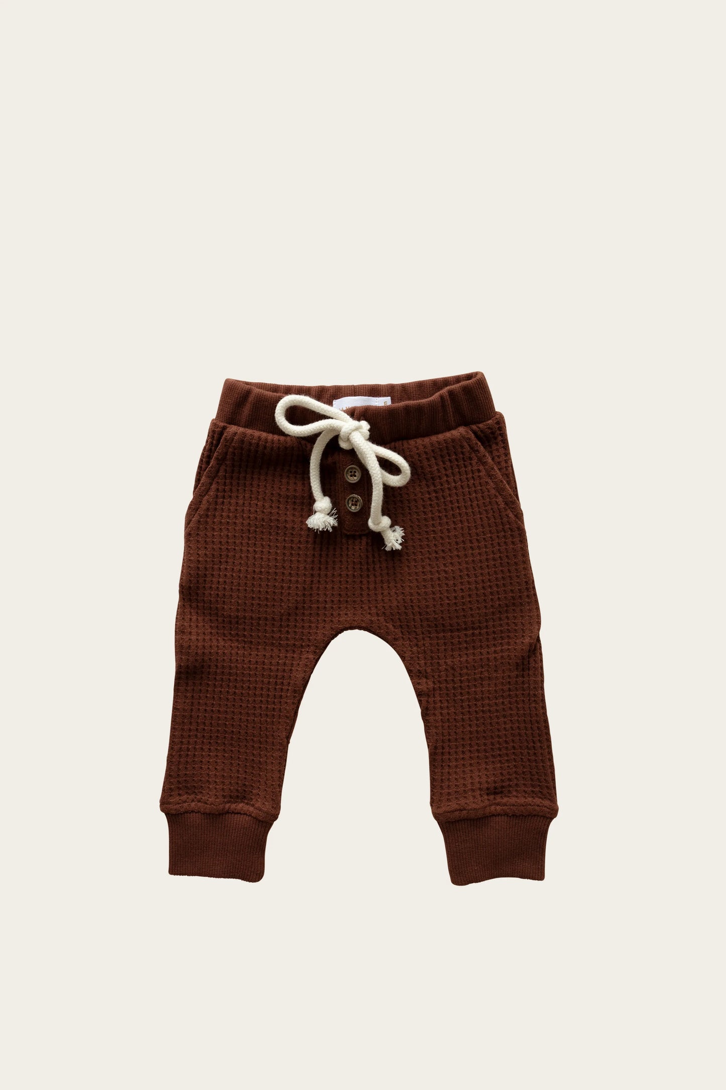 Jamie Kay - Organic Cotton Waffle Oliver Pant - Cherry