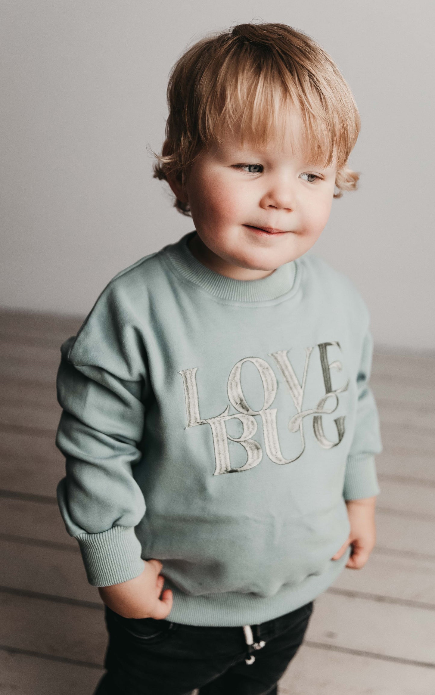 Bencer & Hazelnut - Original Love Bug Sweater - Seafoam