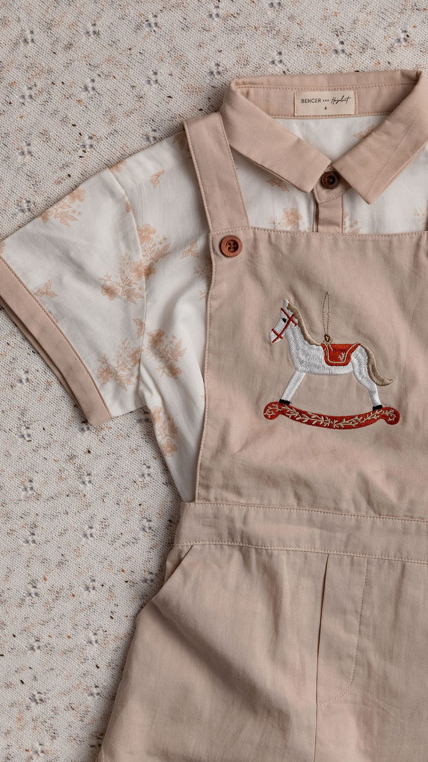 Bencer and Hazelnut - Noel Boys Shirt - Christmas Collection 2022