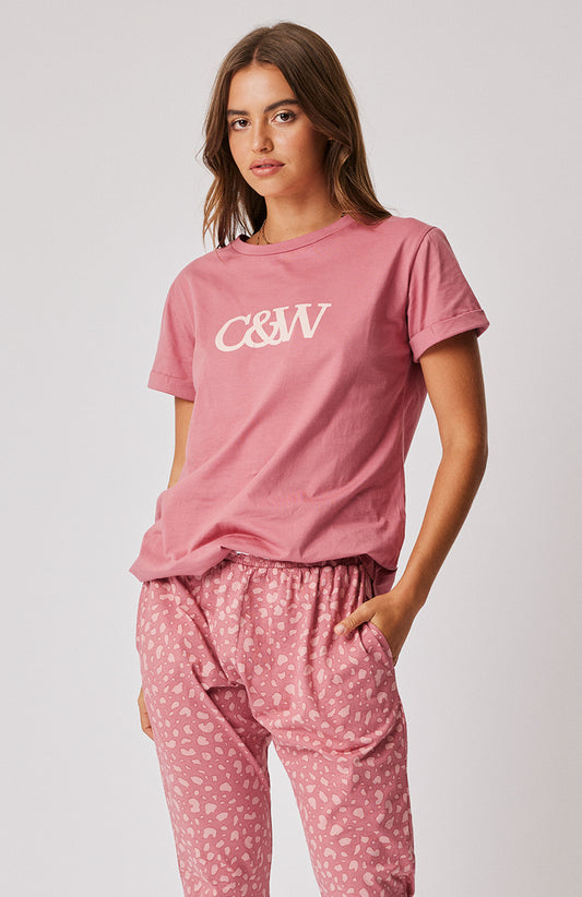 Cartel & Willow - Marlo Tee - Merlot