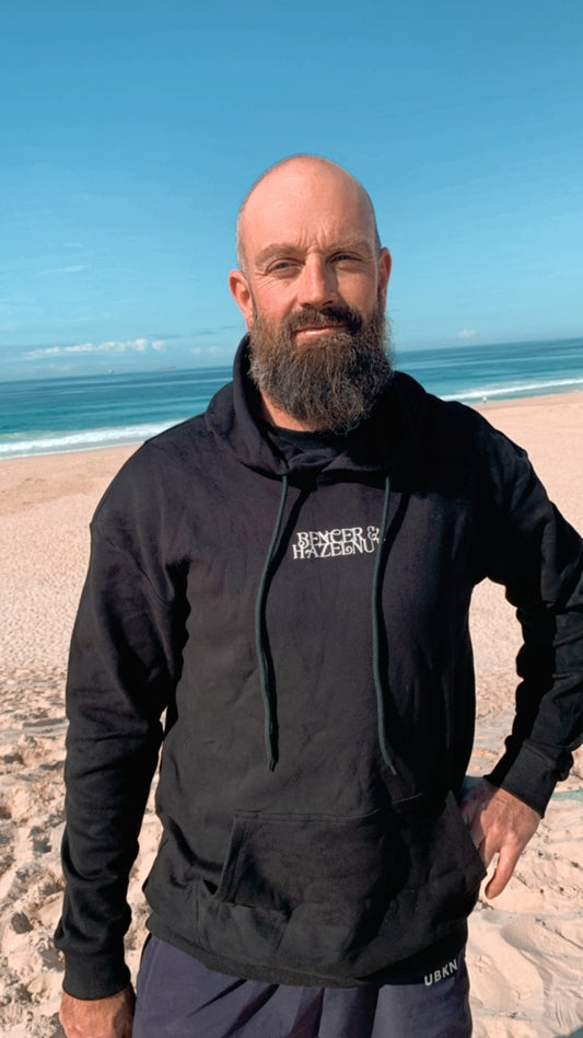 Bencer & Hazelnut - Adults Hoodie - Charcoal