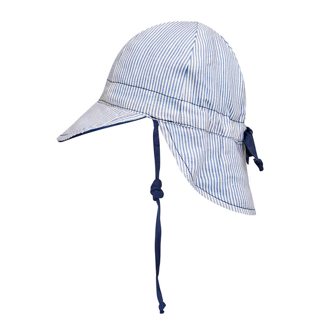 Bedhead - "Lounger" Reversible Flap Baby Sunhat - Charlie