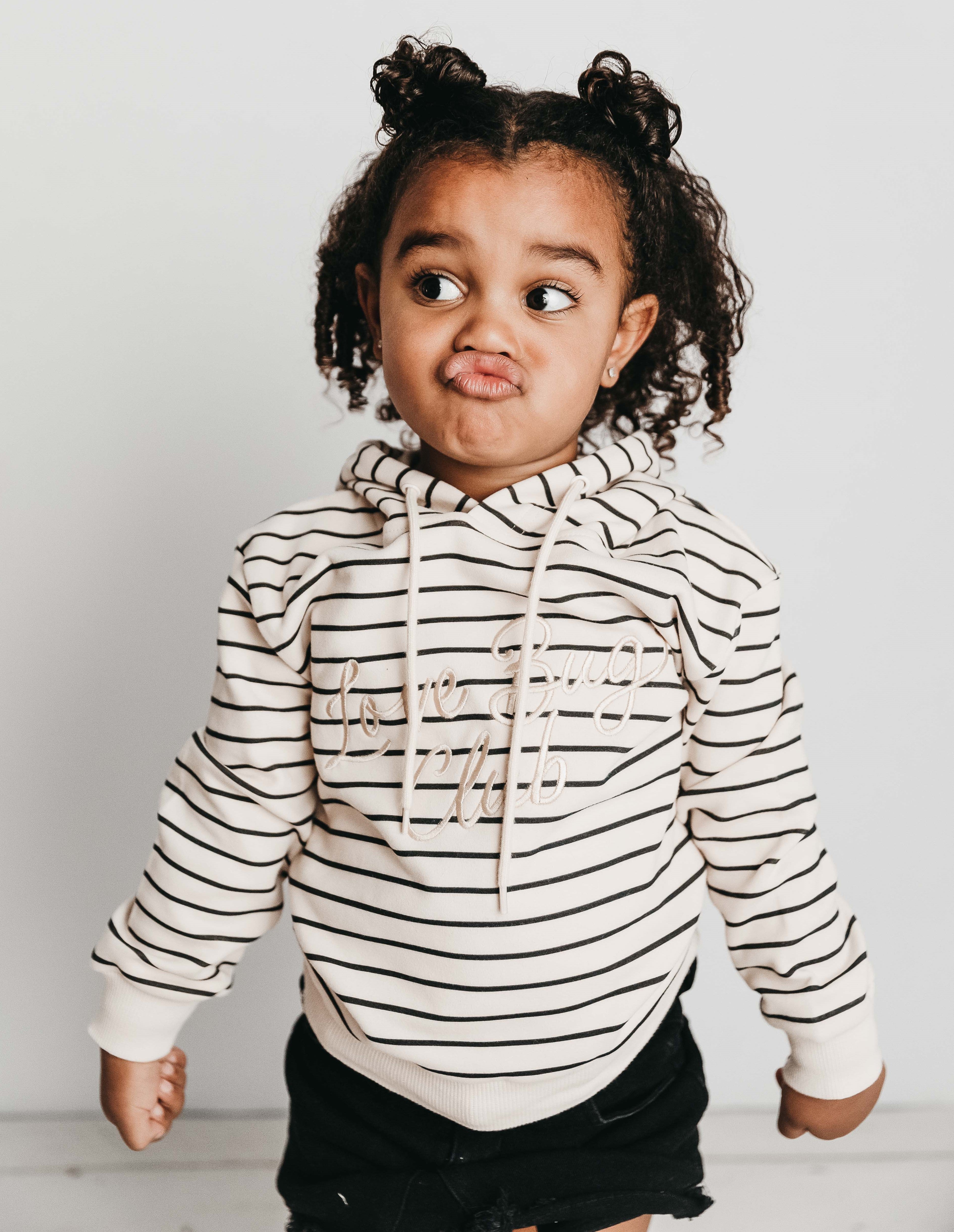 Bencer & Hazelnut - Love Bug Club Hoodie - Stripe – Liberty Co AU