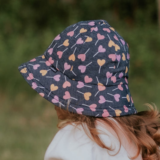 Bedhead - Toddler Bucket Girls Sun Hat - Lollipop