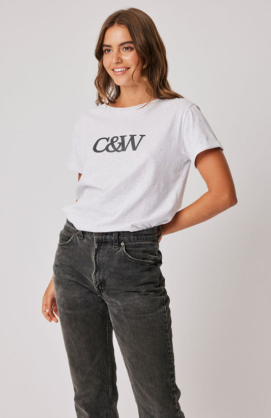 Cartel & Willow - Marlo Tee - Grey Marle