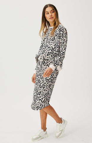 Cartel & Willow - Izzy Sweater - Creme Leopard