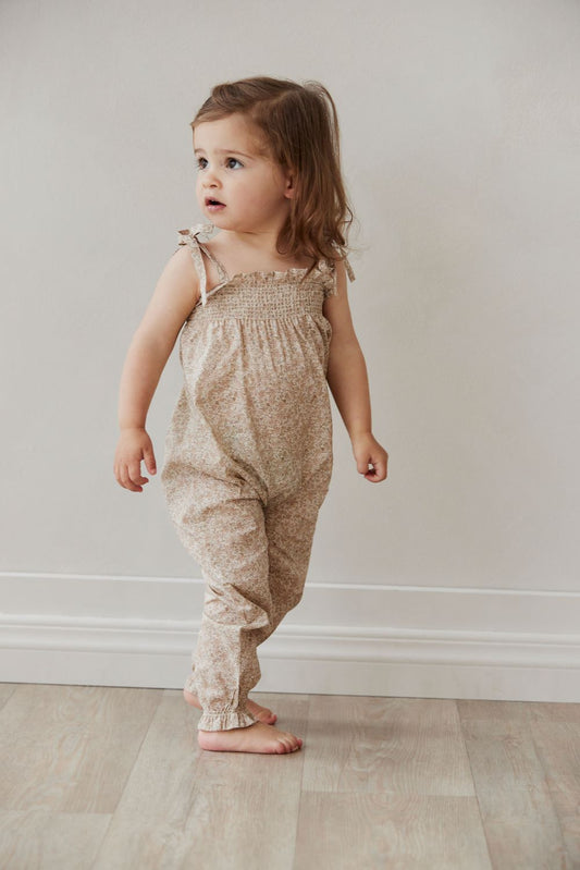 Jamie Kay - Organic Cotton Summer Playsuit - Chloe Pink Tint