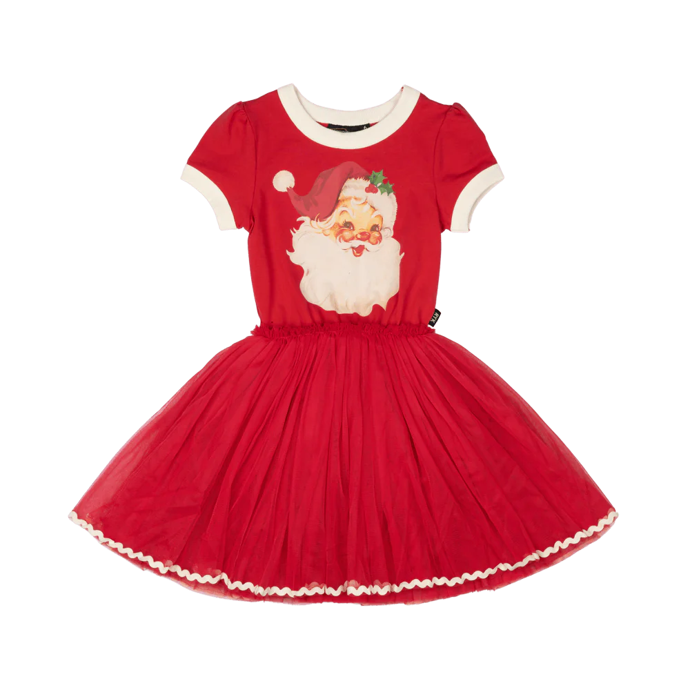 Rock Your Baby - Red Santa Circus Dress