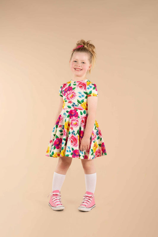 Rock Your Baby - Chintz Waisted Dress