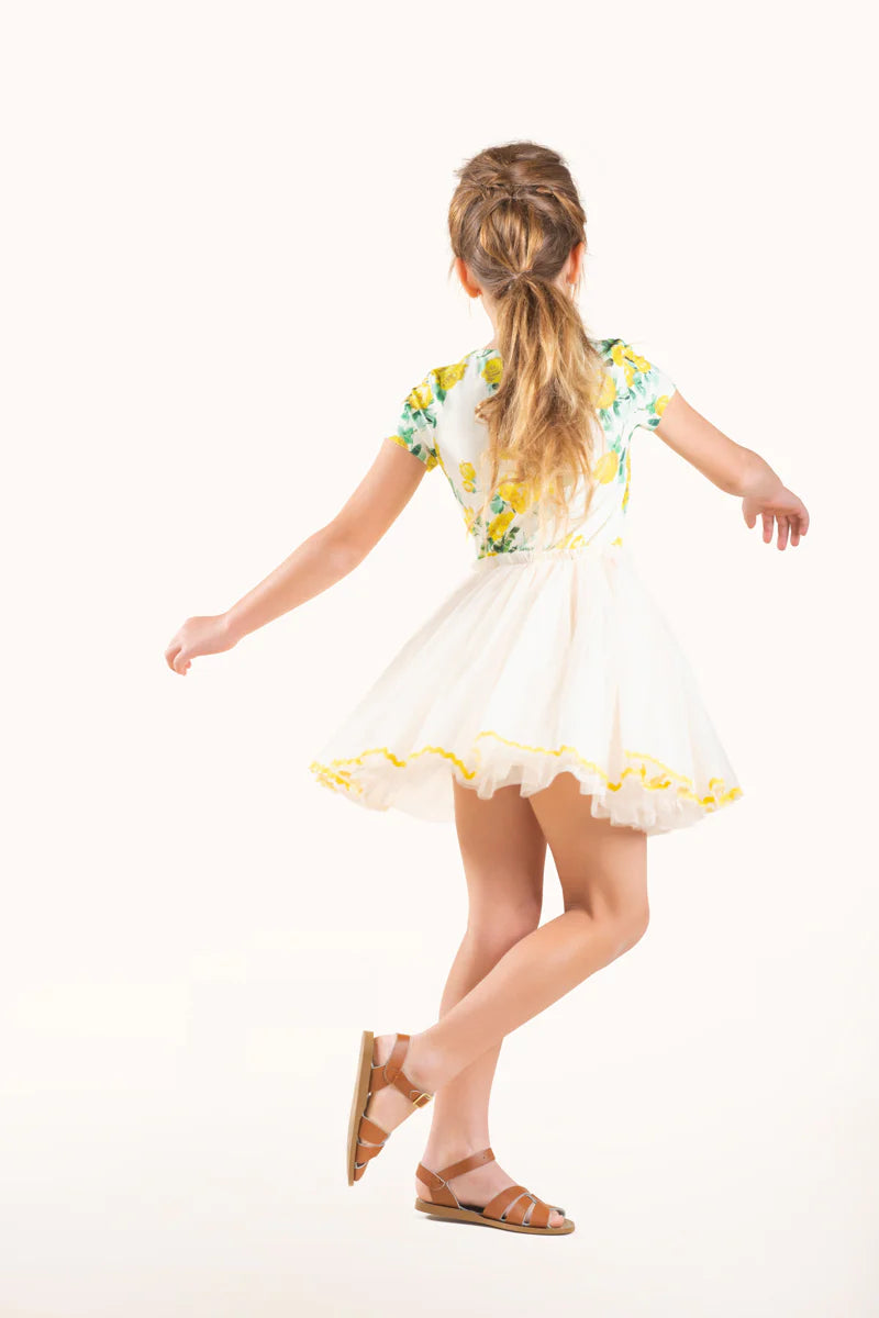 Rock Your Baby - Yellow Roses - Circus Dress