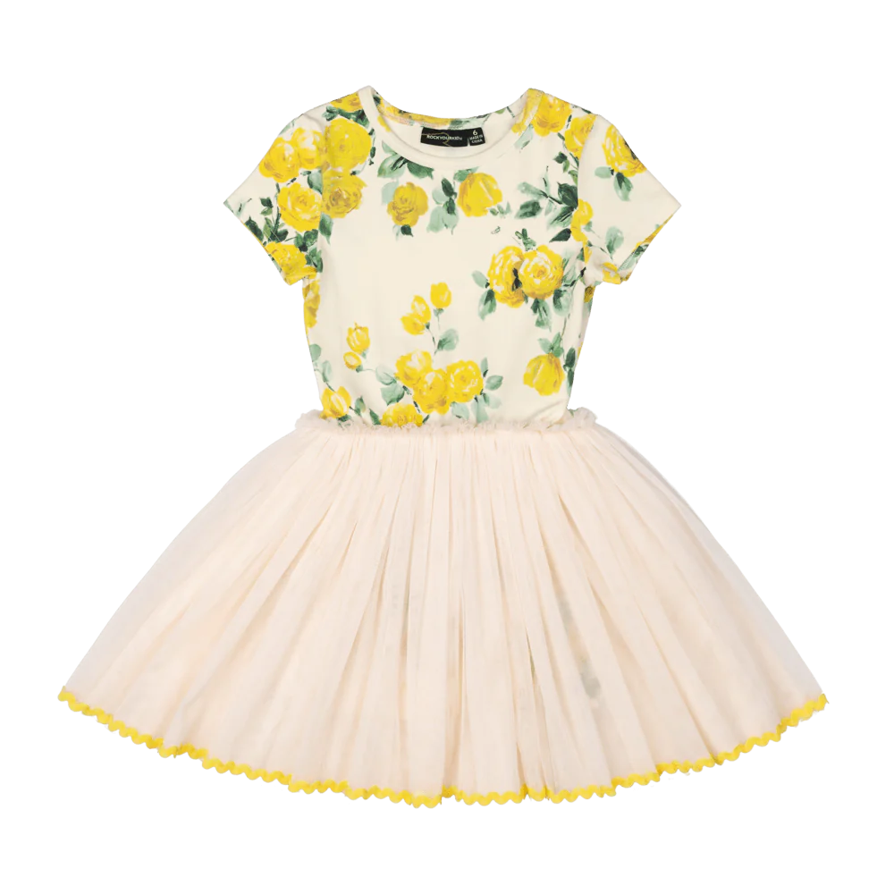 Rock Your Baby - Yellow Roses - Circus Dress