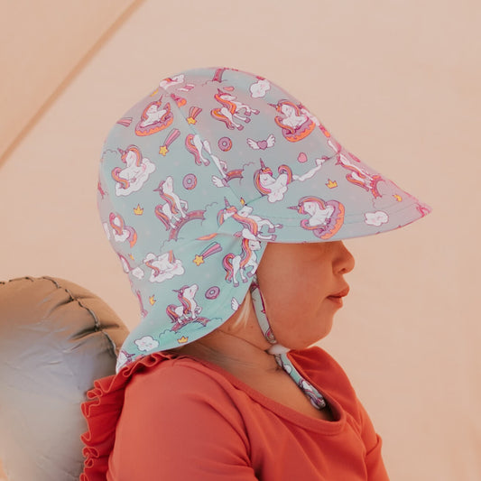 Bedhead Hats - Kids Swim Legionnaire Hat - Unicorn
