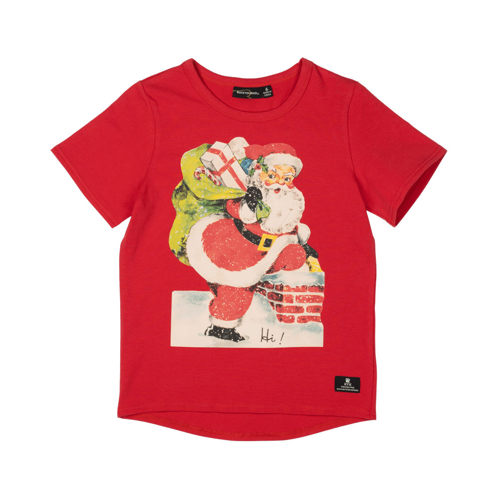 Rock Your Baby - Hi Santa - T-Shirt