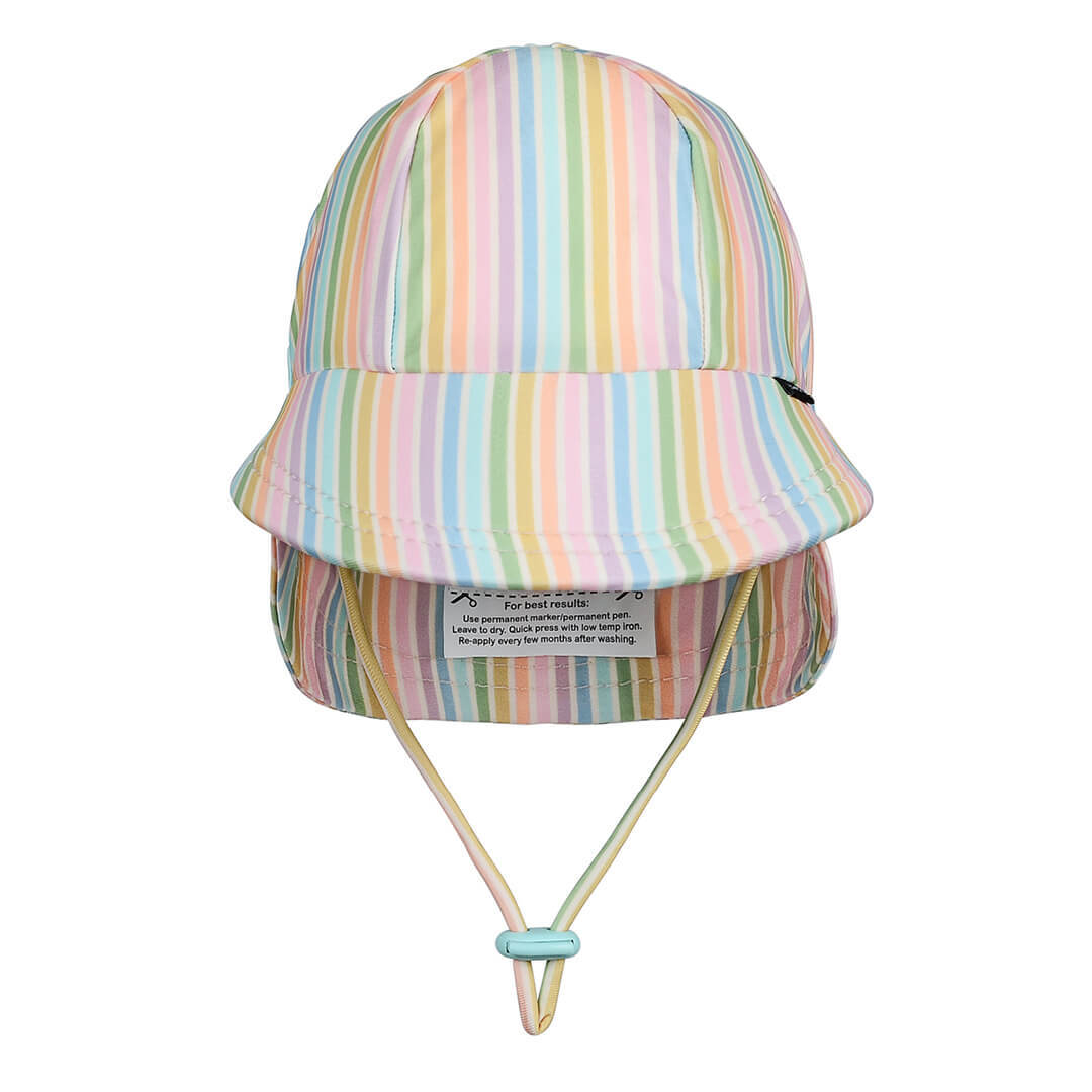 Bedhead Hats - Kids Swim Legionnaire Hat - Rainbow