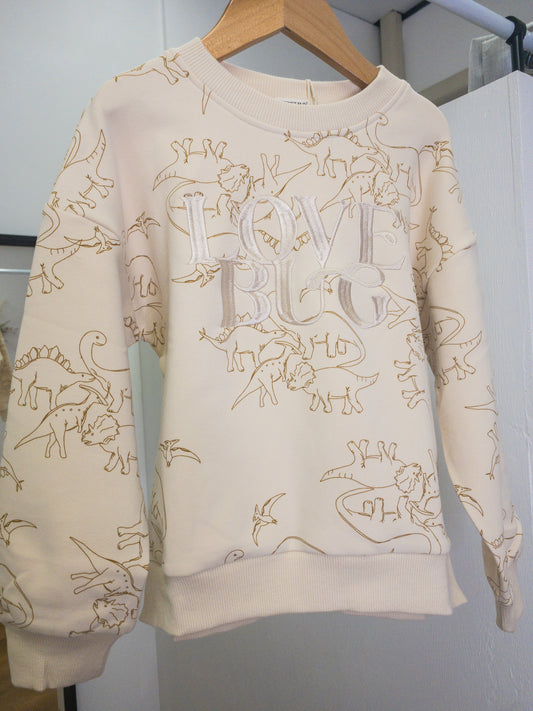 Bencer & Hazelnut - Original Love Bug Sweater - Dino Neutral