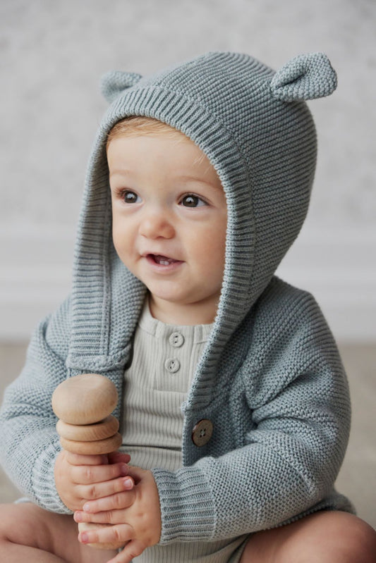 Jamie Kay - Jack Cardigan - Soft Lake Marle