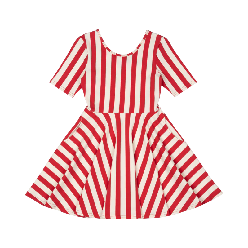 Rock Your Baby - Christmas Stripe Mabel Dress
