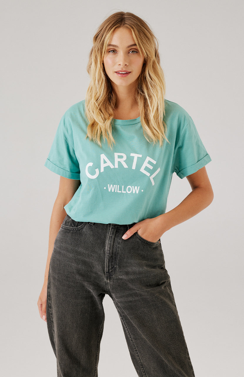 Cartel & Willow - Marlo Tee - Sage