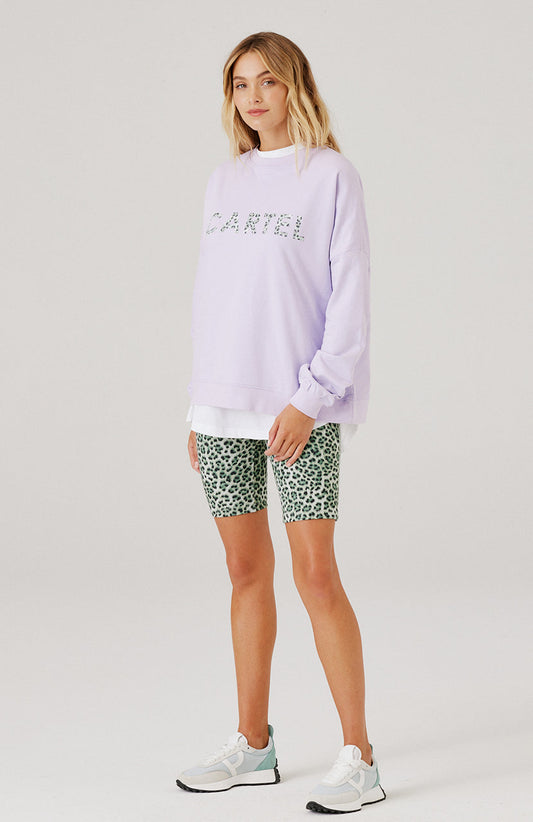 Cartel & WIllow - Izzy Sweater - Lilac
