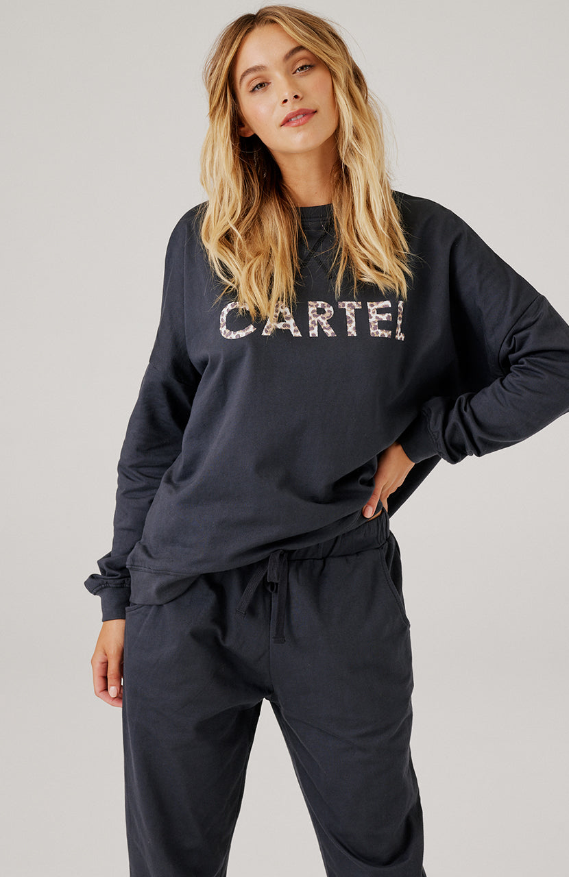 Cartel & Willow - Izzy Sweater - Charcoal