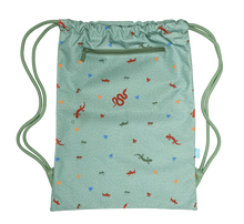 Big Drawstring Bag - Quirky Chameleon
