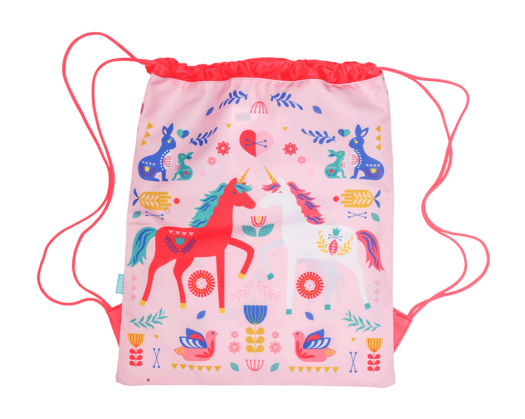 Little Drawstring Bag - Unicornia