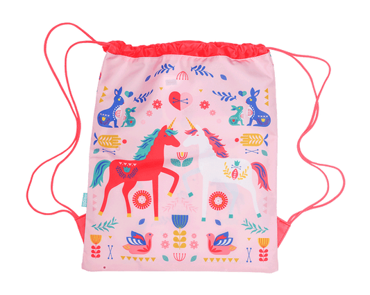 Little Drawstring Bag - Unicornia