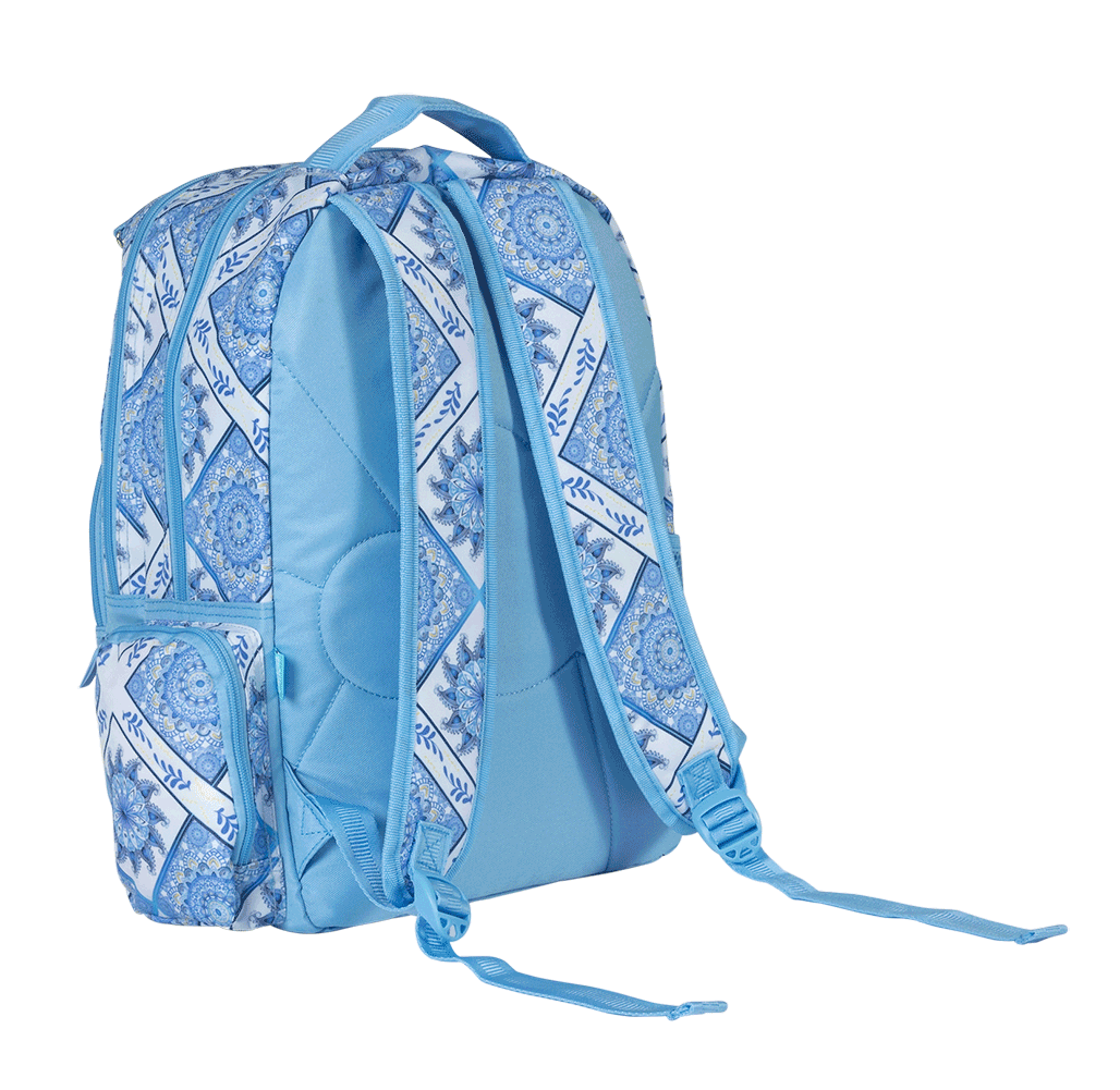 Spencil - Big Kids Backpack - Boho Blue
