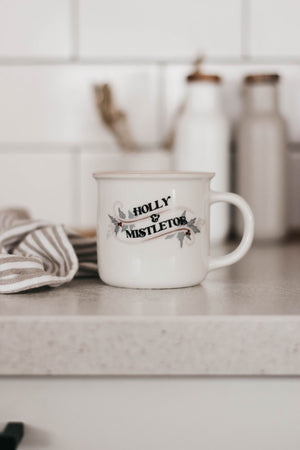 Bencer & Hazelnut - Holly & Mistletoe Mug