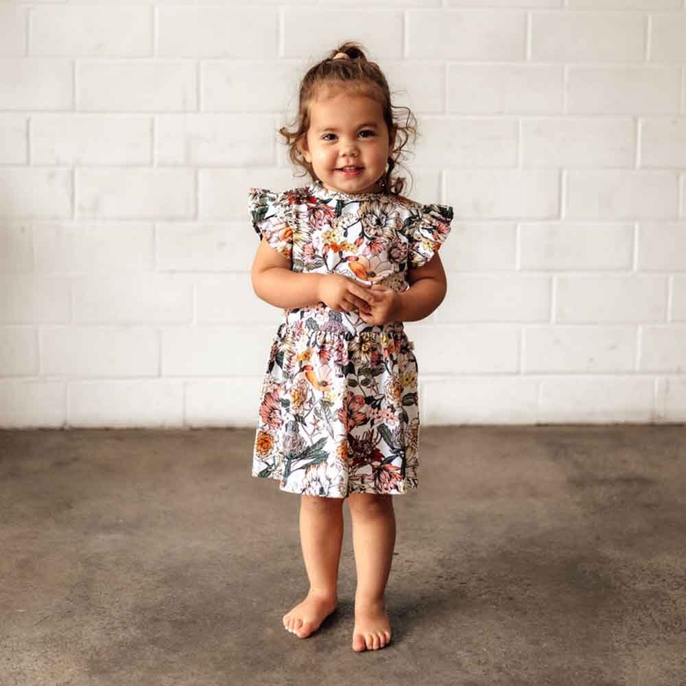 Snuggle Hunny Kids - Australiana - Organic Dress