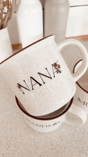 Bencer & Hazelnut  - Nana Secret Garden - Ceramic Mug