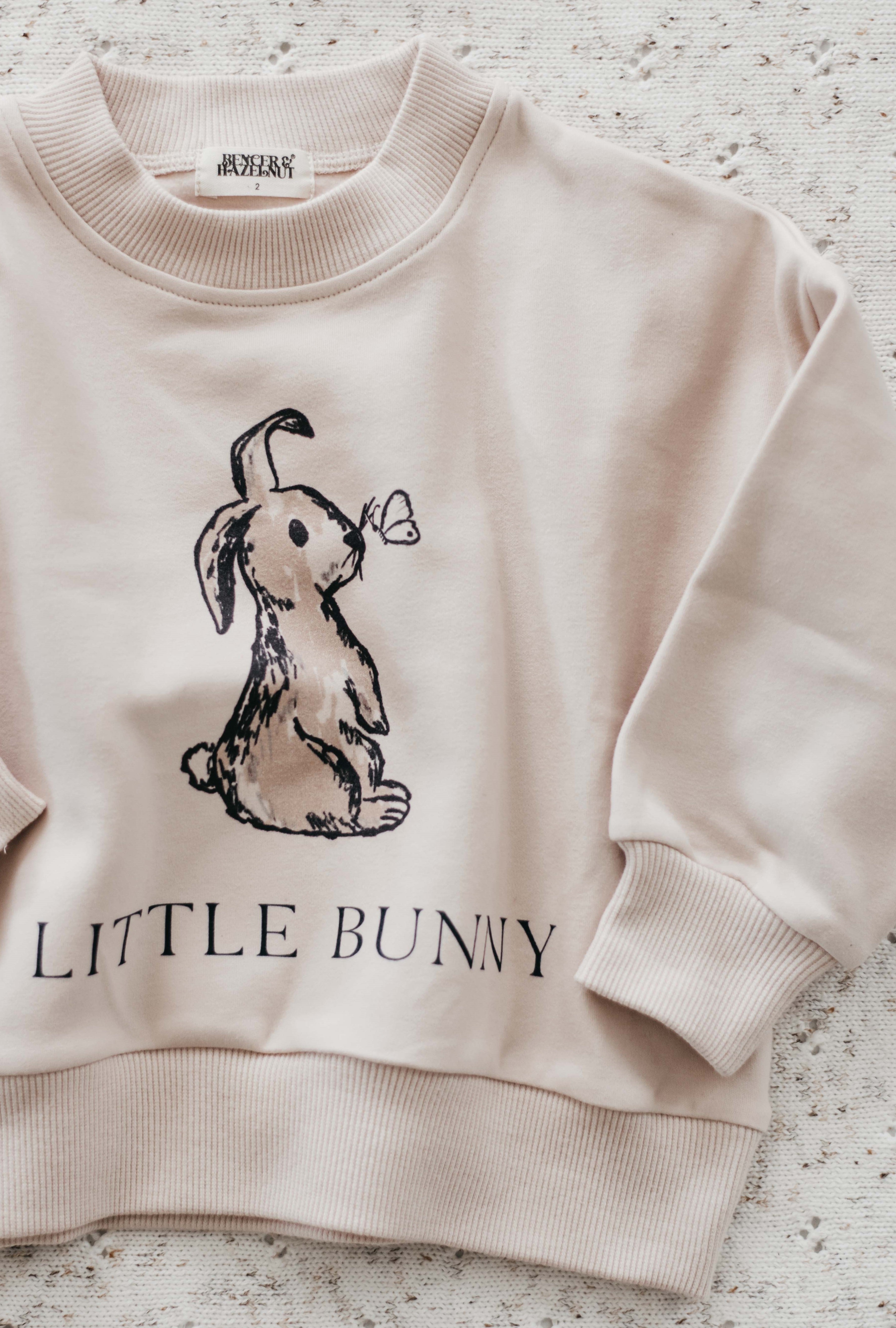 Bencer and Hazelnut - Little Bunny Jersey Sweater – Liberty Co AU
