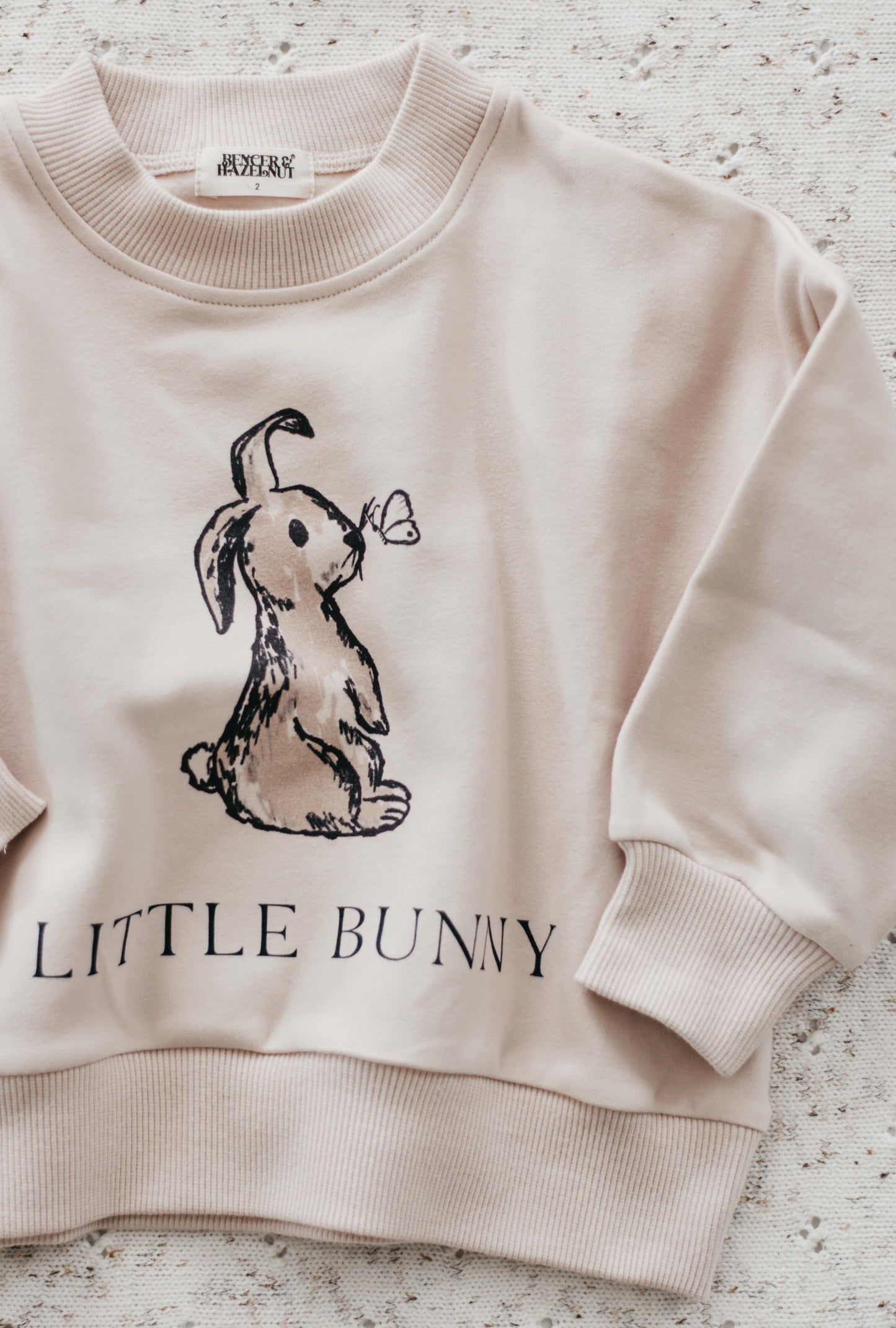 Bencer and Hazelnut - Little Bunny Jersey Sweater