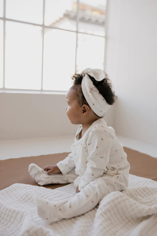 Jamie Kay - Organic Cotton Wrap Onepiece - Buttercup Floral