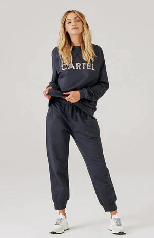 Cartel & Willow - Poppy Pant - Charcoal