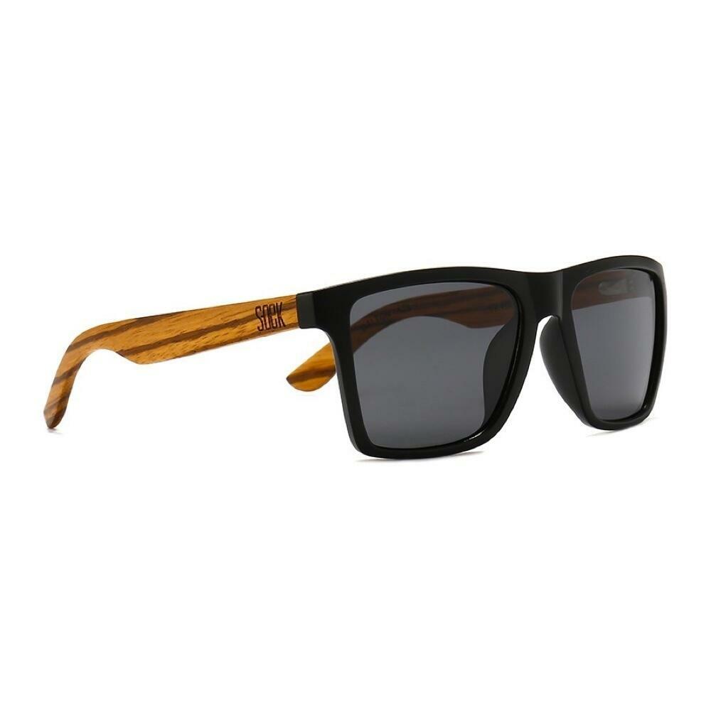 SOEK - Dalton Black Sustainable Sunglasses