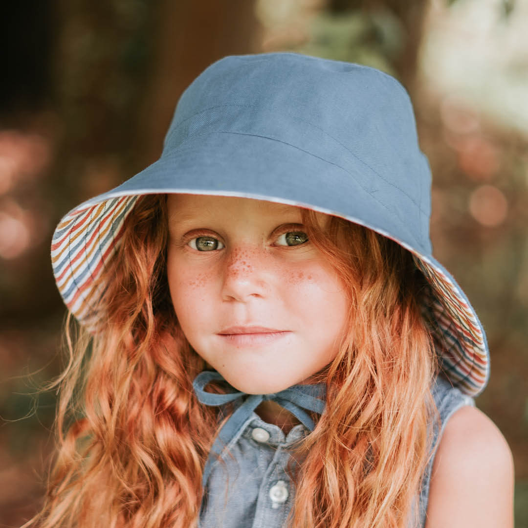 Bedhead Hats - 'Explorer' Kids Classic Bucket Hat - Sammy / Steele