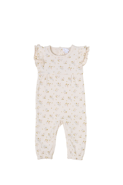 Jamie Kay Fine Rib Sophie Jumpsuit Nina Watercolour Floral