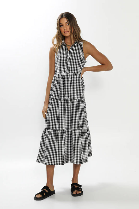 Madison The Label - Kimbra Dress - Gingham