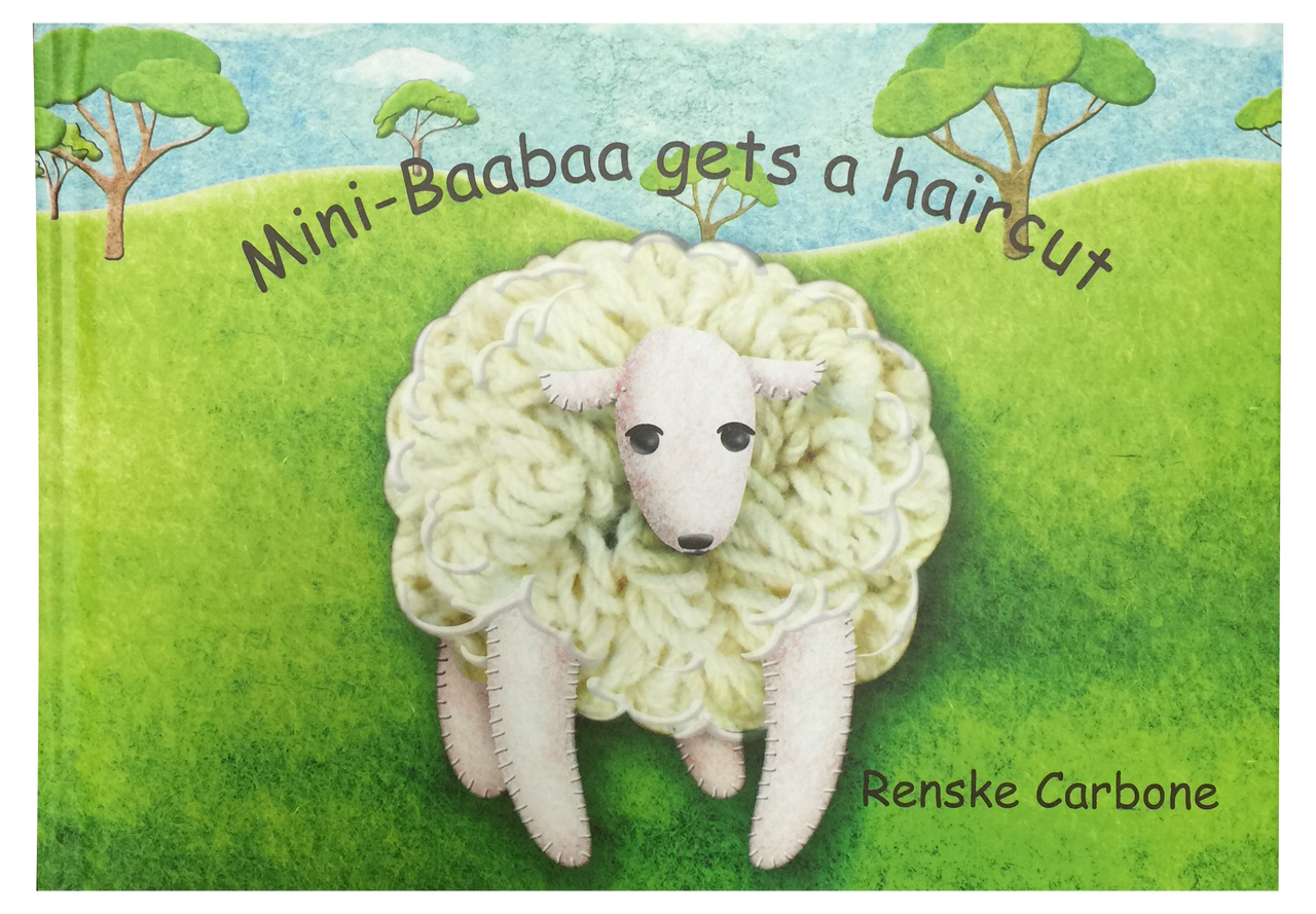 Papoose Books - Mini Baabaa Gets a Haircut - Book and Felt Toy