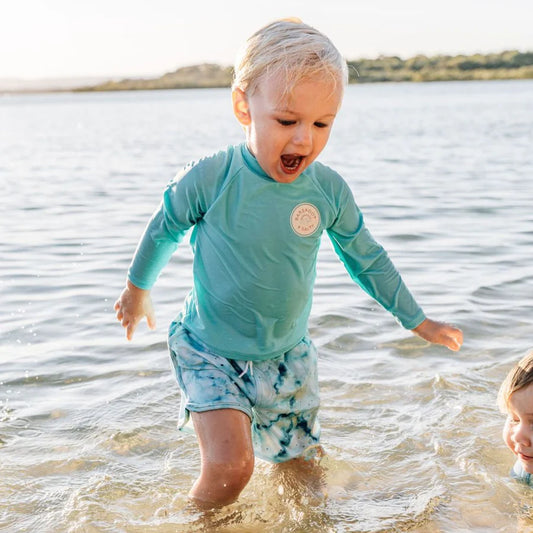 Barefoot & Salty - Ocean Swell Two Piece Swim Set
