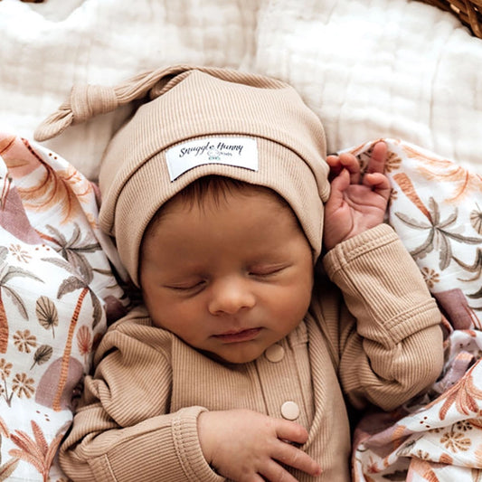 Snuggle Hunny Kids - Pebble Ribbed Knotted Beanie