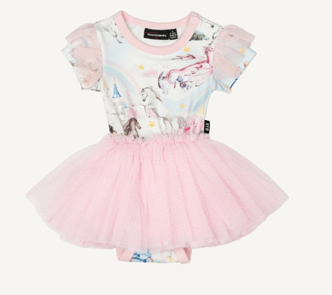 Rock Your Baby - Fairy Tales - Baby Circus Dress - Short Sleeve Sleeve
